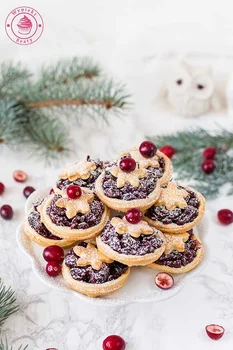 Żurawinowe mince pies
