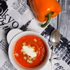 Krem z pieczonej papryki