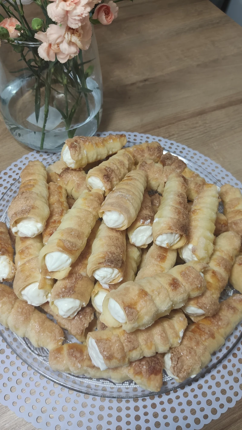 Rurki z bitą śmietaną