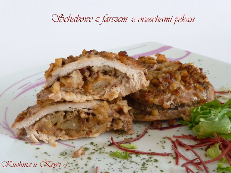 Schabowe z pysznym farszem