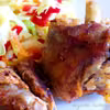 Pieczona golonka z indyka