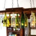 Lampa z butelek