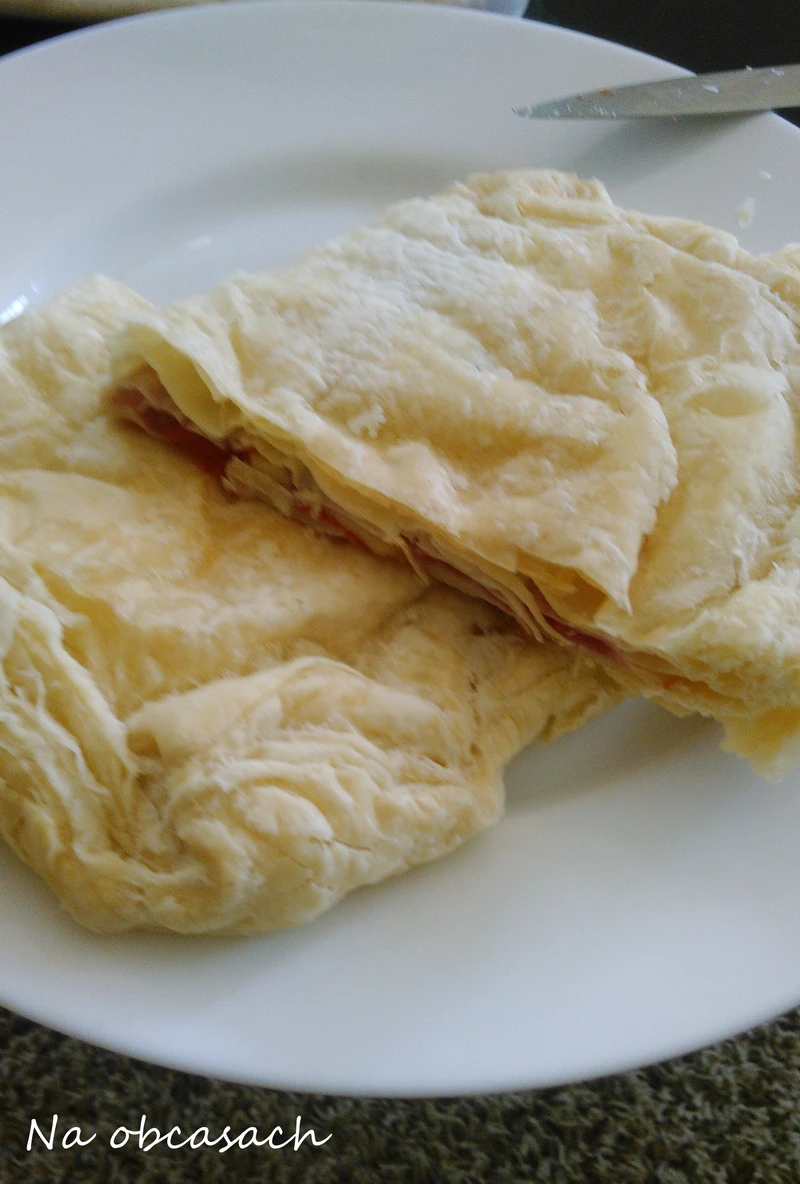 Ciasto francuskie z cukinią do lunchboxa!