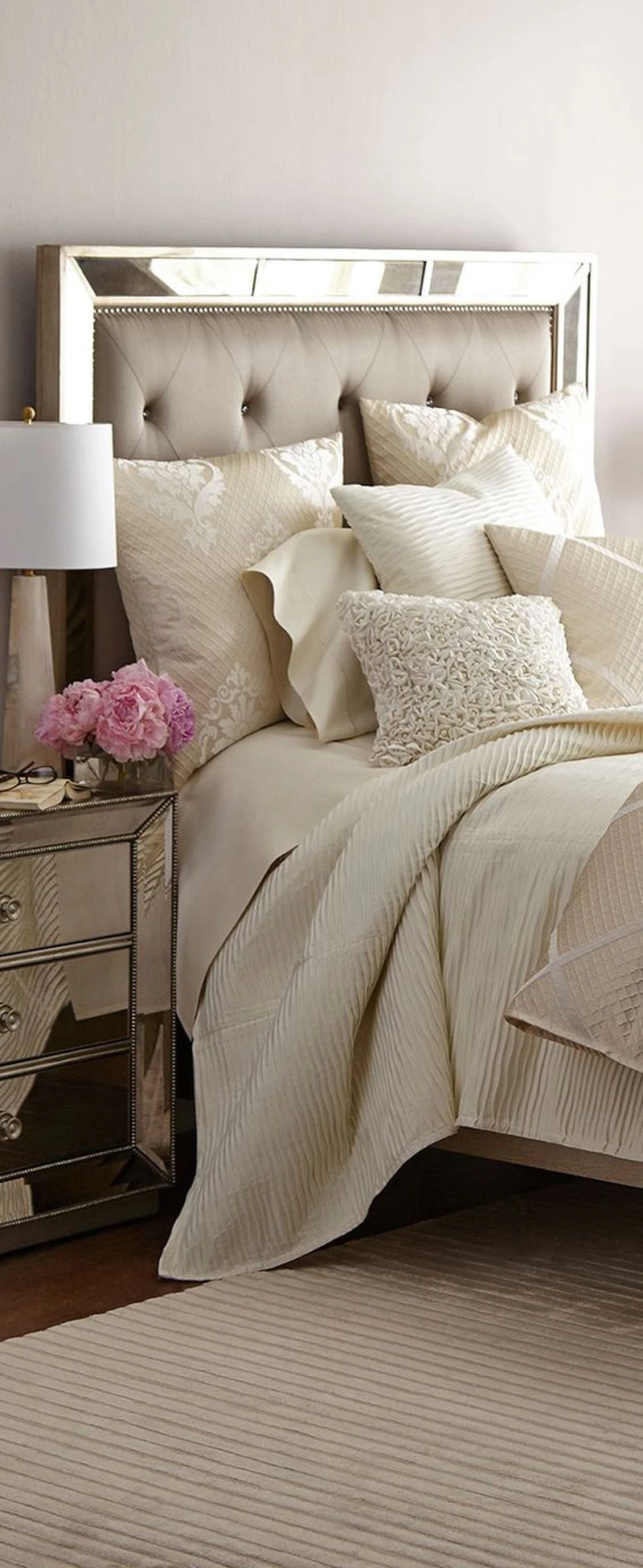 Sypialnia glamour
