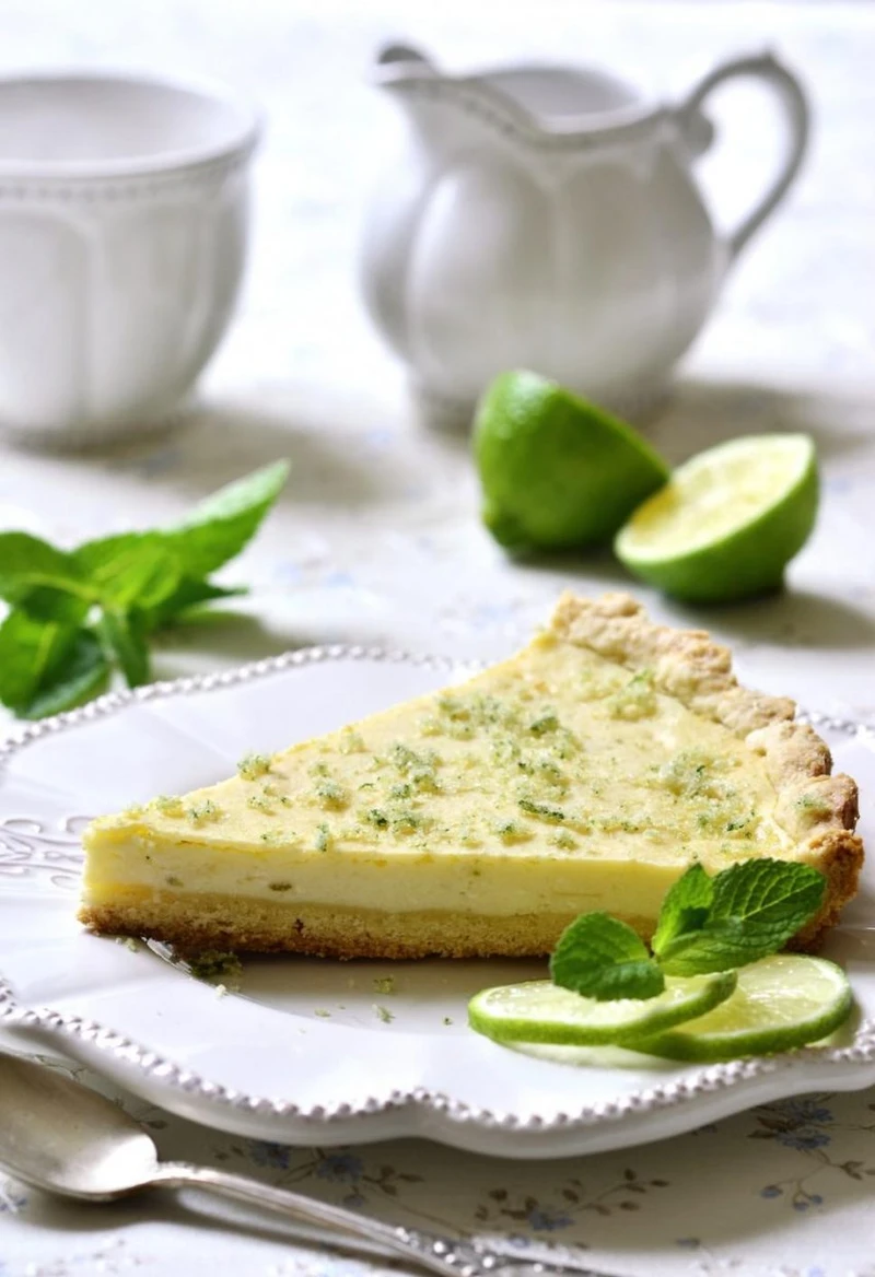 Tarta serowo-limonkowa