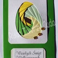 Wielkanocne jajo- iris folding