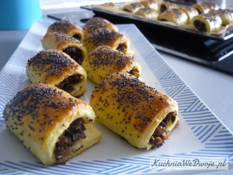 Paszteciki z pieczarkami