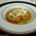 Zupa czosnkowa z jakiem w koszulce