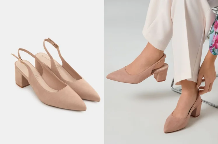 Zdjęcie Te buty z Sinsay za 69 zł to hit na Komunie i ślub! Wygodny, niski słupek, zamszowy wygląd - cudne do spodni i sukienki #6