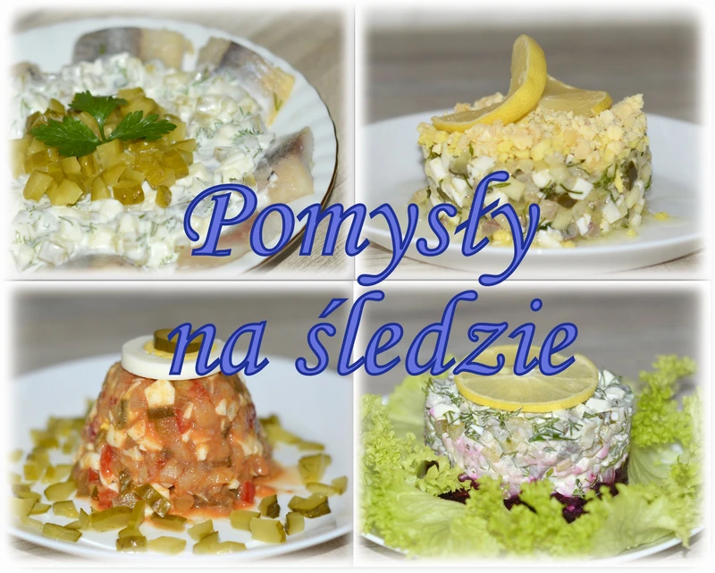 Pomysły na dania ze śledzi