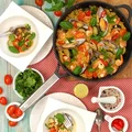 PAELLA Z QUINONĄ, MAŁŻAMI I KREWETKAMI!