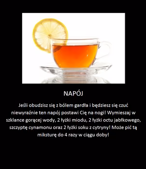 Napój który postawi Cię na nogi w grypie i przyziębieniu