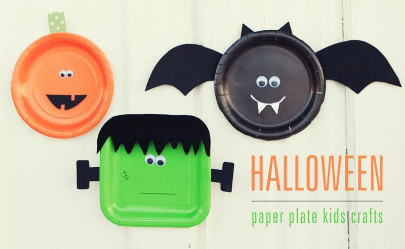 Talerze na Halloween