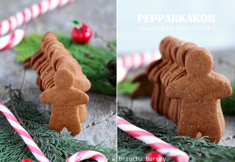 Szwedzkie pierniczki Pepparkakor