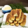 Paluszki ziemniaczane z serem i koperkiem