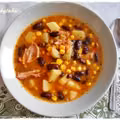 Zupa fasolowo-kukurydziana