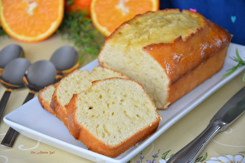 Babka pomarańczowa na śmietanie