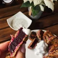 BURACZANE NUGGETSY W CHRUPIĄCEJ ORZECHOWEJ PANIERCE Z SZAŁWIĄ