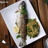 Grillowany pstrąg w ziołach