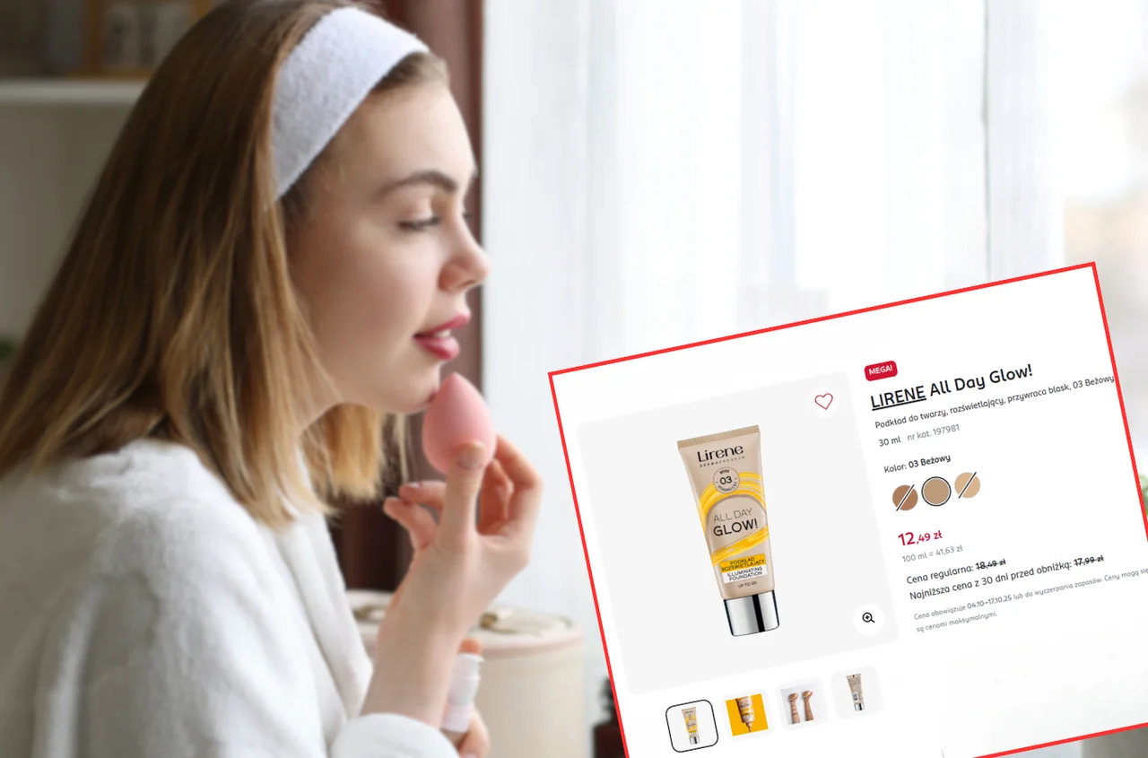 Ten podkład z Rossmanna jest uwielbiany przez Polki! 12,49 zł trwałe krycie, efekt zdrowego glow bez efektu maski i rolowania!