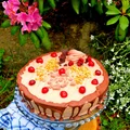 Tort rumowo - czekoladowy