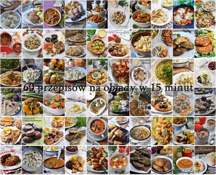 60 przepisów na obiady w 15 minut