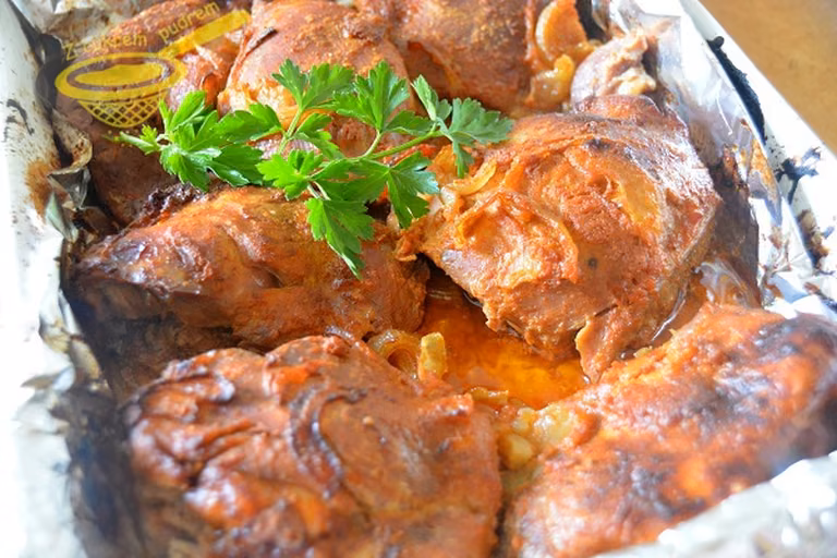 udka indycze pieczone w marynacie