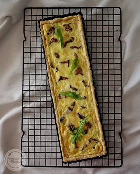 Tarta z kurkami
