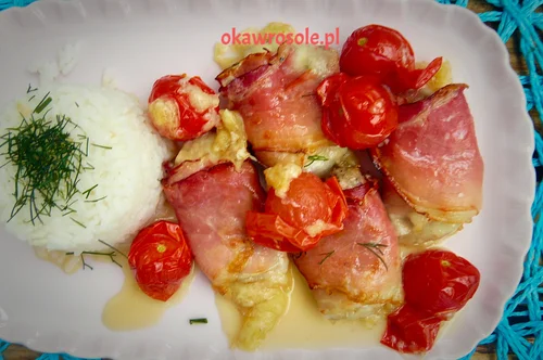 Polędwiczka wieprzowa z mozarellą i szynką parmeńską