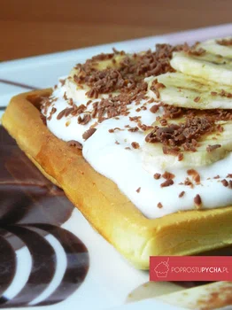 Pełnoziarniste gofry bez tłuszczu