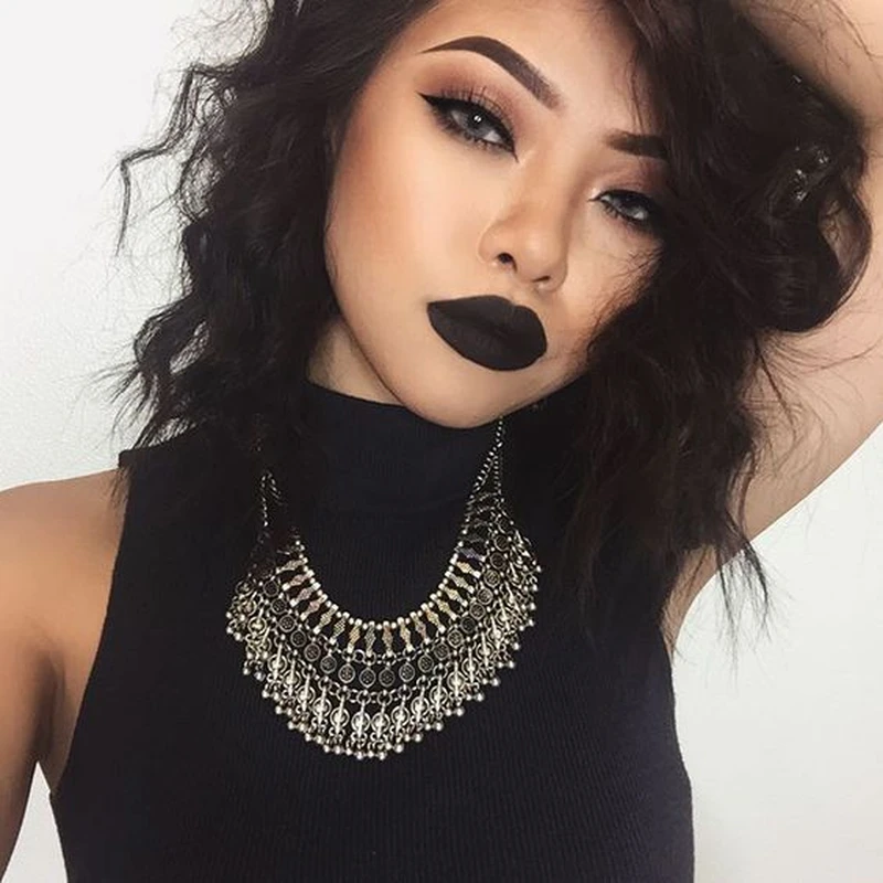 rockowy makijaż