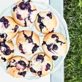 Jogurtowe muffiny z borówkami PYSZNE