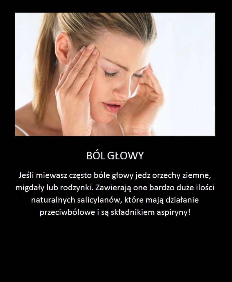Niezwykły sposób na ból głowy!