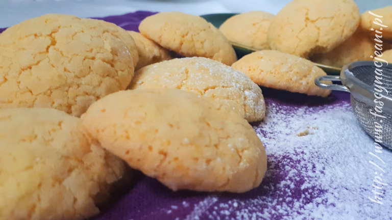 Ciasteczka budyniowo-kokosowe