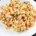 Sałatka curry z ryżem i brzoskwiniami - moja przyjaciółka robi ją od lat!!!!