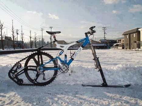 Rower - wersja zimowa