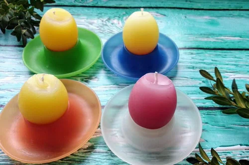 Jak zrobić kolorowe świeczki – jajka na wielkanocny stół – DIY