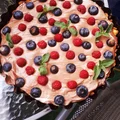 TARTA Z BUDYNIEM I MUSEM CZEKOLADOWYM