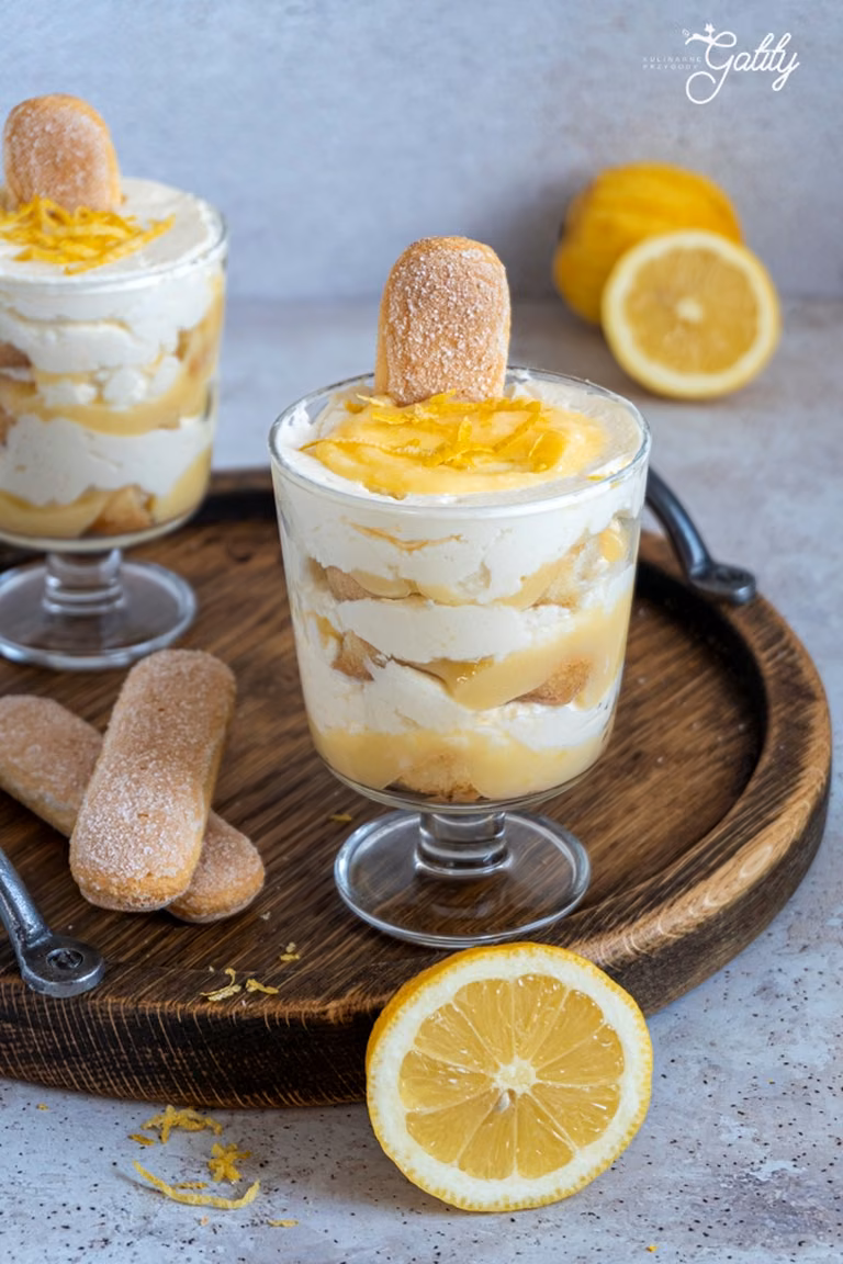 Cytrynowe tiramisu
