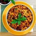 Kasza bulgur z suszonymi pomidorami i ciecierzycą