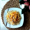 Tagliatelle z kurczakiem i dynią