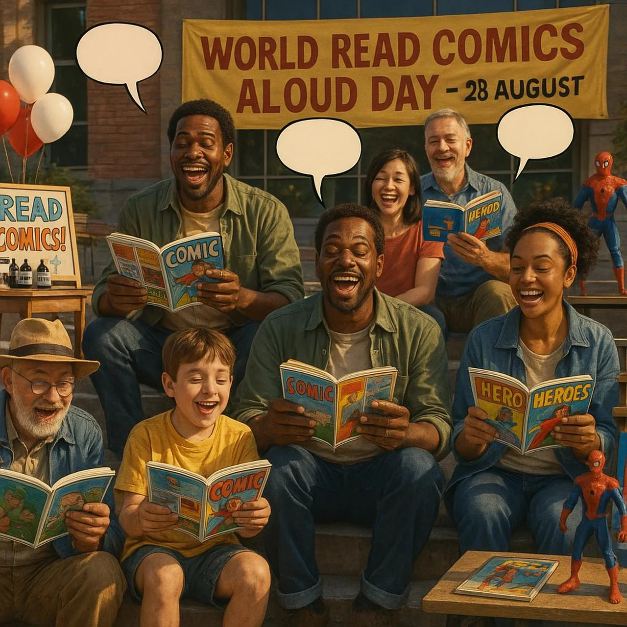 Światowy Dzień Publicznego Czytania Komiksów 2025: Jak Głośne Kadr po Kadrze Zdobywa Serce Czytelników