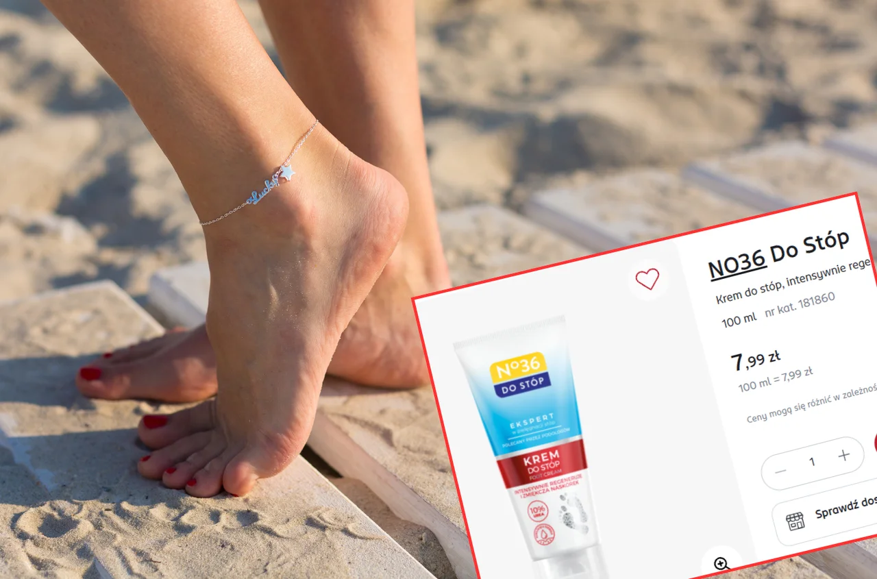 Ten krem z Rossmanna to cudeńko na szorstkie stopy! Tylko 8 zł i ekspresowe wygładzanie przed wakacjami