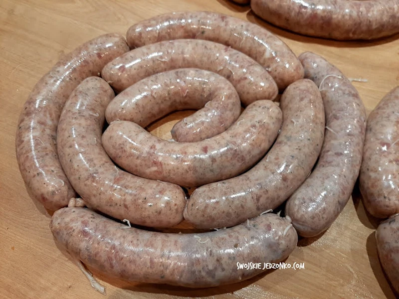 Domowa biała kiełbasa - prosty przepis