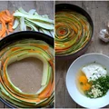 zdrowy obiad: tarta z warzywami