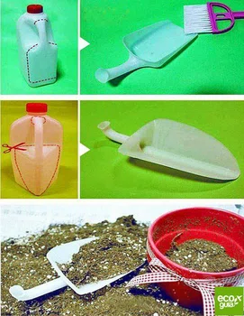Plastikowa łopatka - DIY