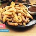 Churros z sosem czekoladowym
