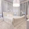 Urocza sypialnia w stylu glamour