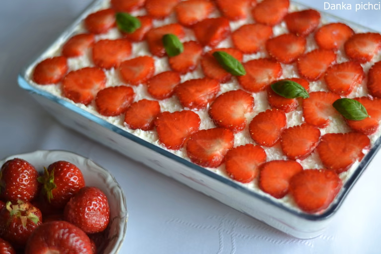 Truskawkowe tiramisu